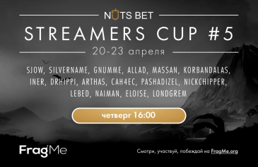 Nutsbet - Streamers Cup 5